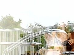 Jane Darling eagerly takes Lexington Steele's load on her face after wet toy play