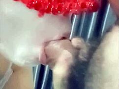 best amateur asian milf blowjob ends cum mouth explosion? japanese housewife squirts toys pov