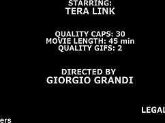 Tall slim Tera Link tries first double anal DP gapes multi facial