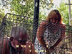 i own this slave as dominatrix april punishes him hard