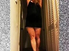 watch this bbw blonde goddess dance in heels showing off her legs and fetish vibes 👠💃