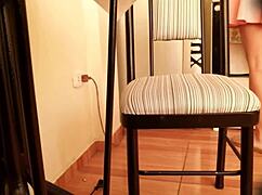 Upskirt No Panties On Sexy Argentine College Girl Miranda