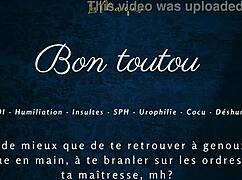 bon toutou delivers french joi femdom humiliation for obedient pups