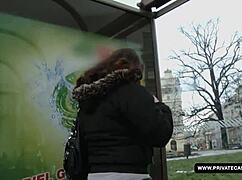 Buxom Czech Sirale's Titfuck Ends in Creampie Explosion!