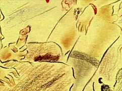 check out these steamy vintage erotic cartoons with hairy retro babes