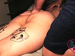 young french slut anal pounded by two huge cocks