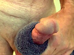 She strokes herself moaning to intense orgasm close-up