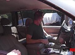 Old Man Ravages Hired Teen Carwash Sluts