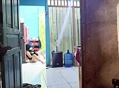 housewife caught masturbating bent over doggystyle fucked hard by amateur pornstar