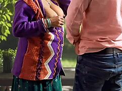 Indian village teen hard fucked outdoors by huge cock