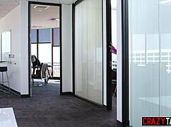 🤬 bitchy boss kenzie taylor fingers and fucks big ass latinas victoria voxxx and spencer bradley hard!