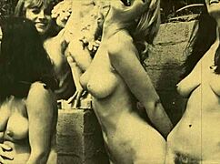 Ever Wondered About Vintage Retro Orgy with Hairy Pussies and Group Fucking?