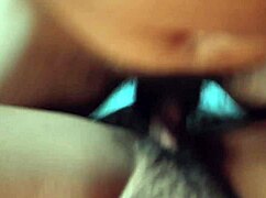 uh missionary with my cock gettin hard rubbin on her hairy pussy lips