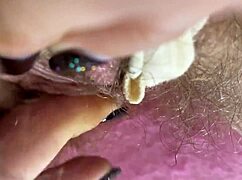 extreme closeup me rubbin big clit til orgasm explodes