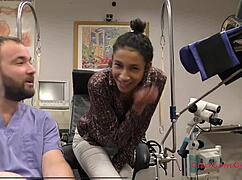 behind scenes miss mars in latex nurse gloves vibes to orgasm research