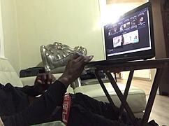 yo this muslim milf smoker blows my cock so deep while puffing