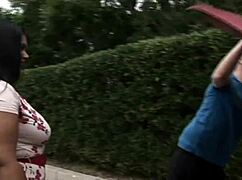 delilah black's huge tits match her lover's head perfect for fucking