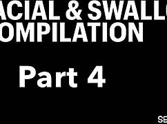 Cum In Mouth FACIALS And Swallowing Contest Full Compilation Video