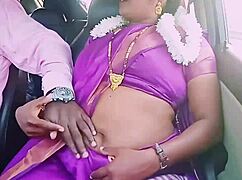 wanna see this indian housewife in saree givin dirty talk handjob n rimjob to the driver in the car?