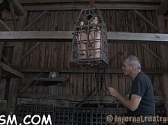 Horny Brunette Slut Shoves Toy Deep in Tight Pussy While Fingering Herself to Rough Climax