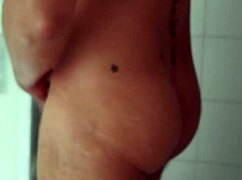 i-i'm shaving this monster cock so careful... damn it's huge and sexy