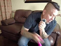 university student arrives for her casual casting interview in bedroom