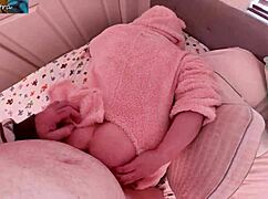 Stepsister Tempts Stepbrother for Secret Fuck Before Trick-or-Treating