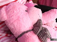 ashley lane's cute blonde pigtails shaved teen rides stepdad's monster cock doggystyle