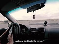 long haired teen sucks huge cock and rides for drivers license