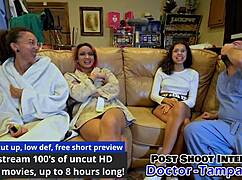 Dr Tampa Picks Nurse Aria Nicole Channy Crossfire Genesis For Gaping Hospital Fetish Backstage