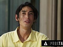 Pure Taboo! Busty Stepmom Lexi Luna Drills Virgin Stepson With Hubby's Okay