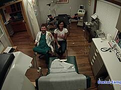 uhh dr tampa tori sanchez spreads big tits for pap smear backstage