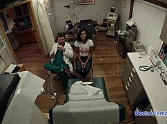 uhh dr tampa tori sanchez spreads big tits for pap smear backstage