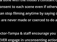 uhh dr tampa tori sanchez spreads big tits for pap smear backstage