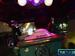 yo, this tiny filipina blonde milf got picked up bent over for amateur doggystyle sex 😏🍑