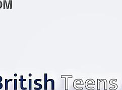 Watch This Posh British Teen Get Her Pussy Devoured!