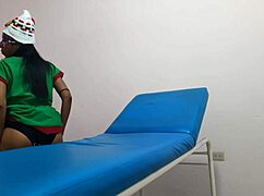 I'm Dressed As Goblin Woman In Massage Parlor Waiting For Boyfriend Fuck With Dildo!