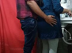 Secretaries Get Ravaged by Virgin Bosses in Office Bathroom Thrills