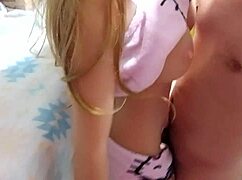 Padrastro drags me to dirty cheap hotel for rough fuck!