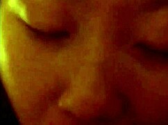 Amateur Asian girlfriend sucks and fucks for fun