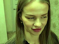 Married blonde neighbor trades light bulb fix for deep cum-guzzling blowjob reward