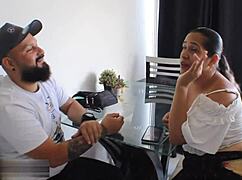 neighbor lady fulfills her wild fantasy with a hot creampie vaginal finish in spanish