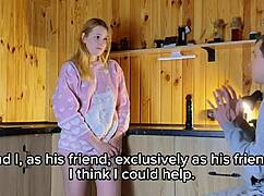 Hubby's best friend creampies my cheating wife pussy