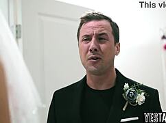 Big ass milf bride bends for ex's cock before wedding vows 😩🍑💍