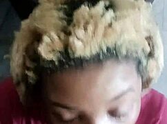 Ebony princess deepthroats silently in pov sloppy reality suck