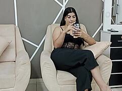 roxanne hall's big tits milf body gets jizzed hard in lingerie cumshot scene