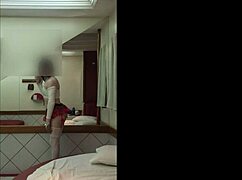 heart racing in crossdresser's sexy schoolgirl fantasy thrill!