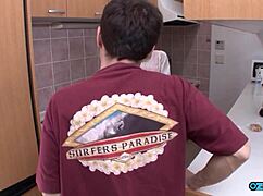 Old Man Roughly Fucks Young Small Tits Girl's Puffy Pussy Hard