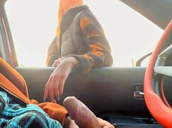 stranger girl catches public car flash shows boobs helps out