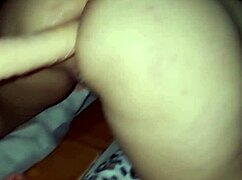 Stepmom Begs Stepson Film Her Stuffing Huge Dildo in Tight Ass Pays with Quick Fuck!